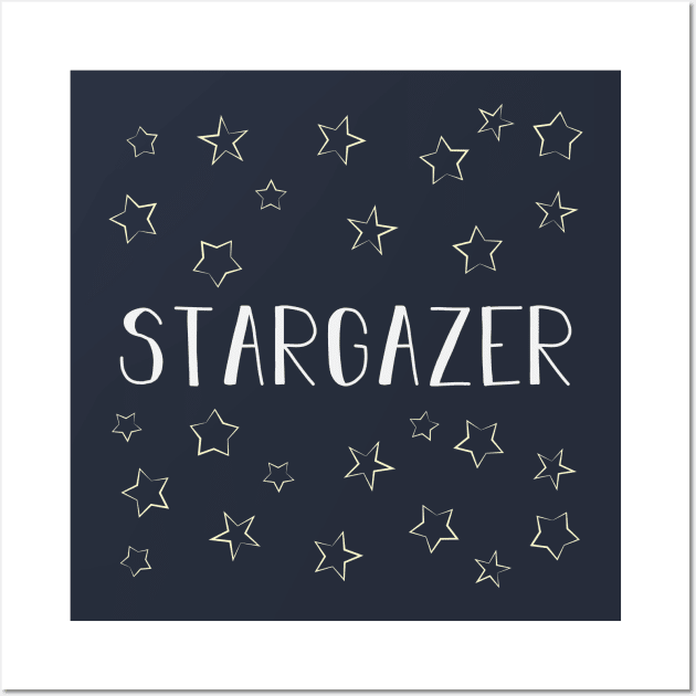 Stargazer Wall Art by FontfulDesigns